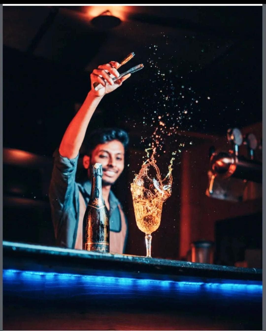 Luxury bar event activation and management