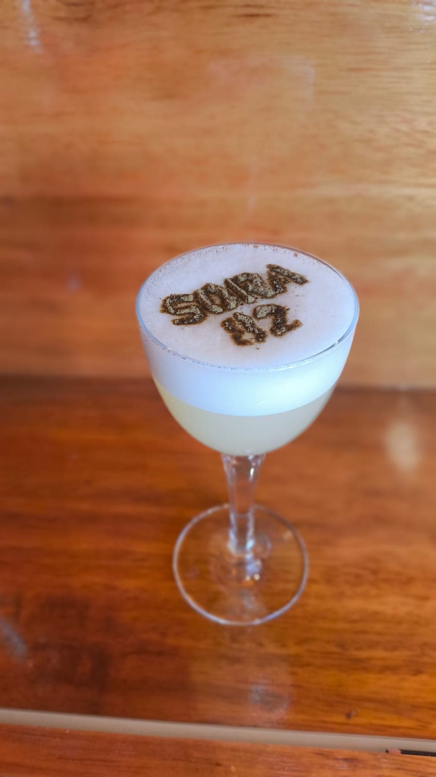 Premium cocktail presentation and styling