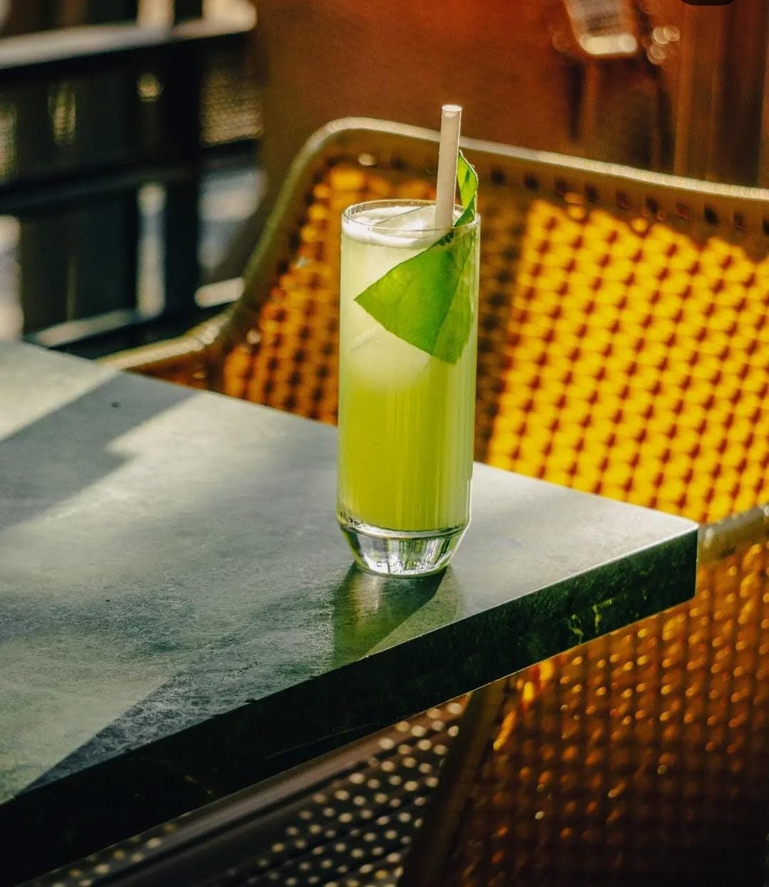 Custom cocktail ingredients and spirits selection